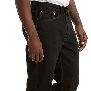 Levi’s 550 Black Tapered Relaxed Fit Jean 36 x 34